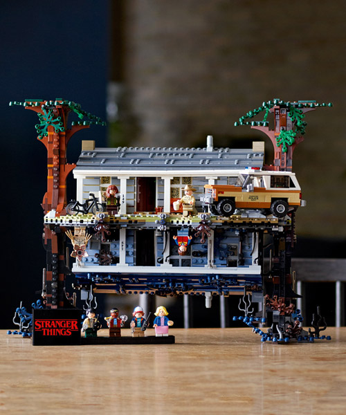 LEGO launches 'stranger things' set which can be flipped over to 'the upside down'