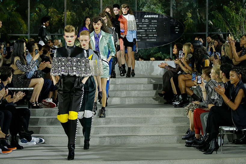 Louis Vuitton show transports guests without flight at JFK