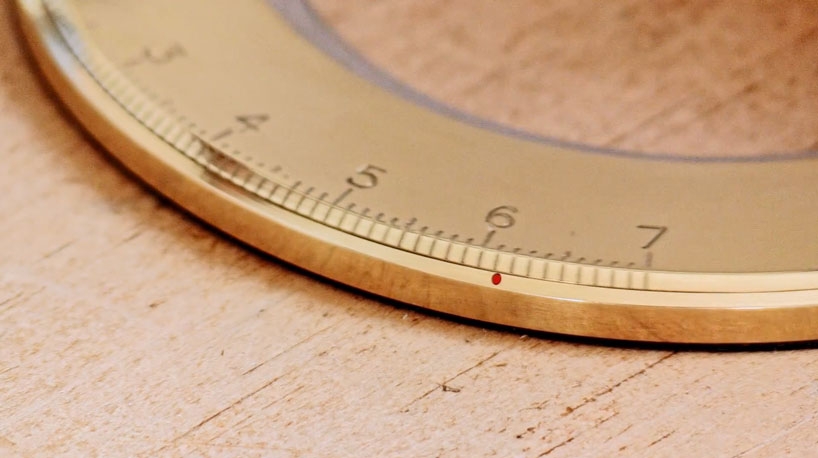 makers cabinet' updates 18th century drawing compass using camera aperture  mechanism