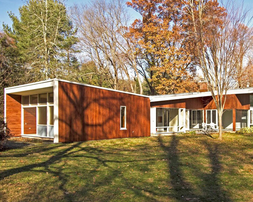 1950s marcel breuer iconic lauck house in new jersey goes on sale