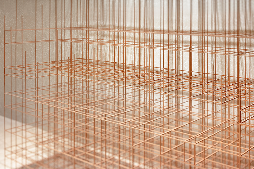 nendo's timber-grid tokyo building tops out with a sky forest terrace