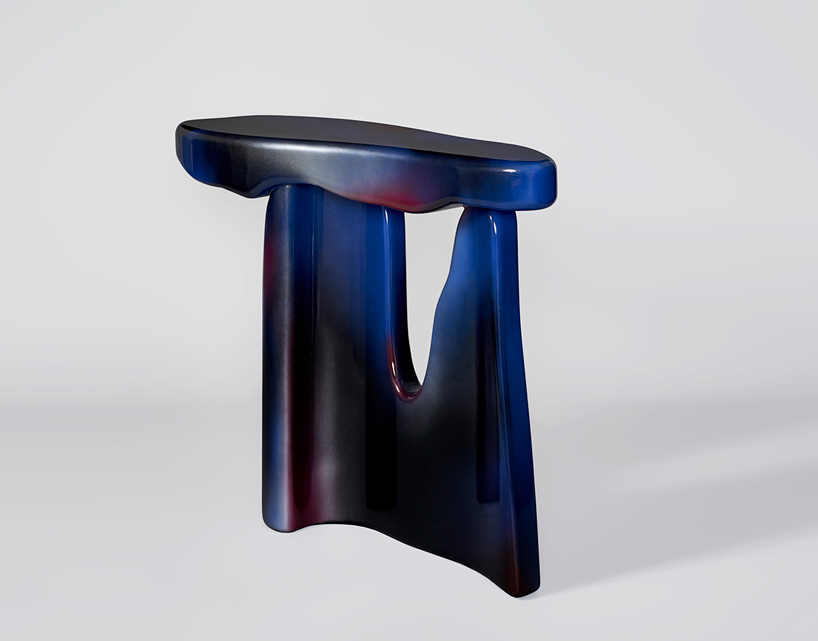 odd matter 'guise' collection employs 17th century scagliola technique designboom nilufar gallery far