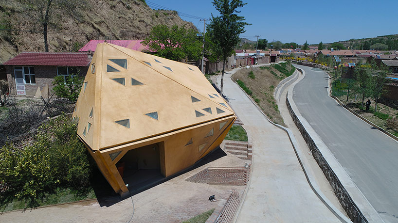 operable interactive village hut by weiguo xu and tsinghua university