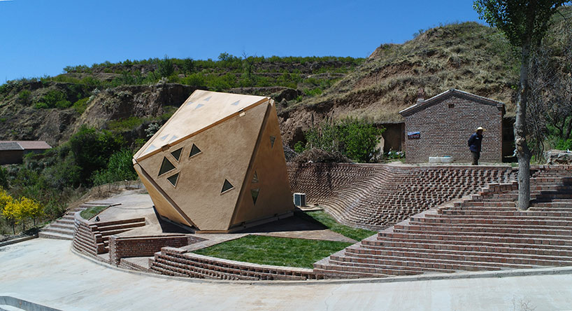 operable interactive village hut by weiguo xu and tsinghua university