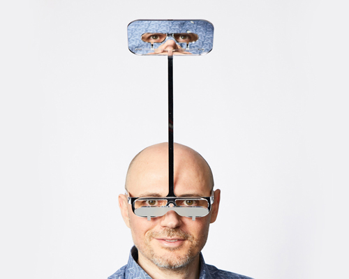 behold: the 'one foot taller' periscope glasses by dominic wilcox