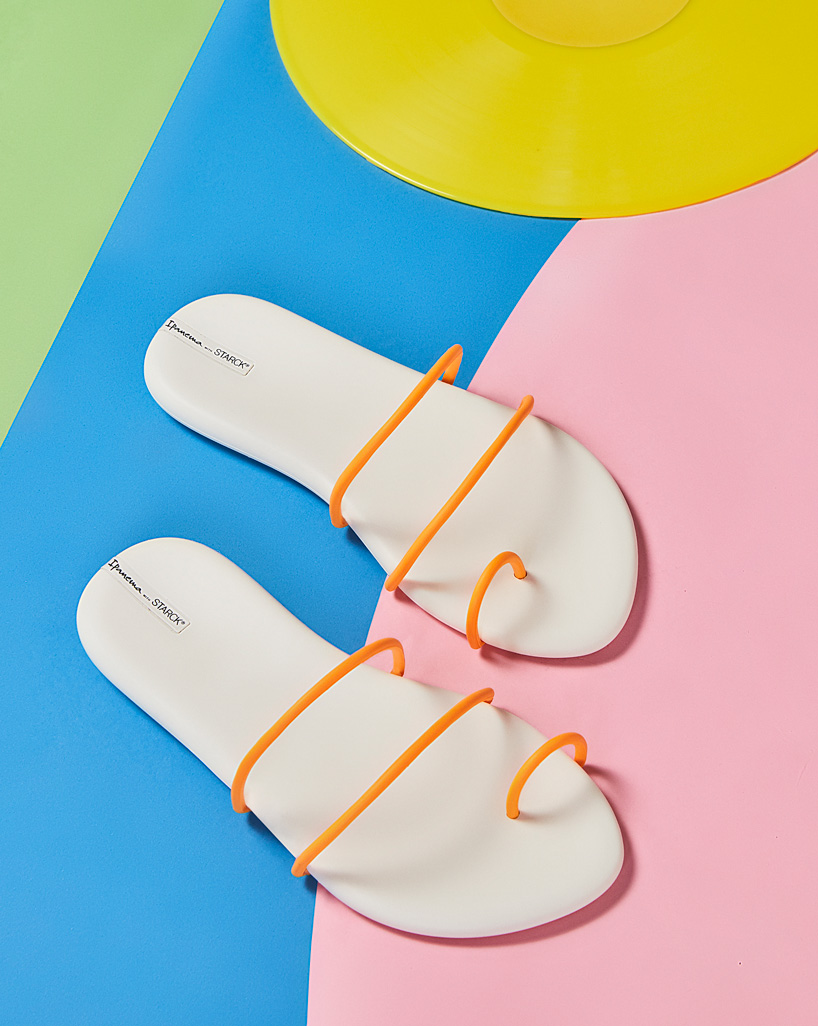 philippe starck reveals latest collection of recyclable flip-flops for ...