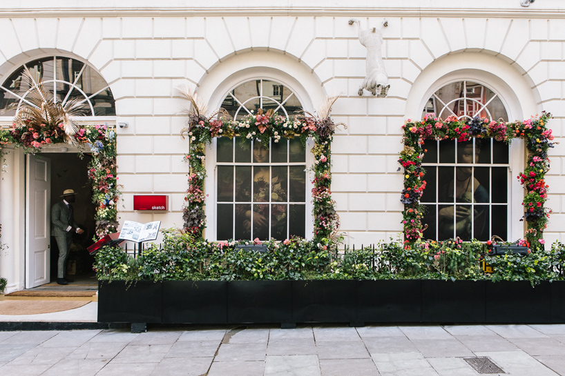 London Florists Transform Sketch Restaurant With Bucolic