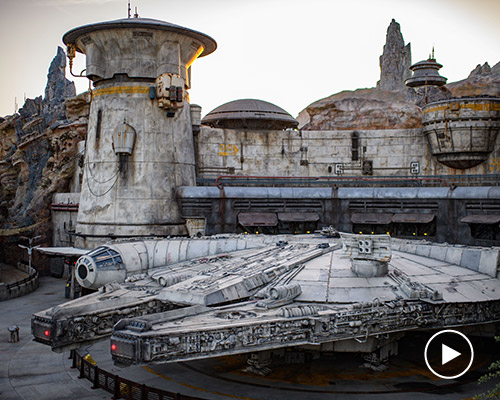 disney unveils model of star wars theme park which is set to open in 2019