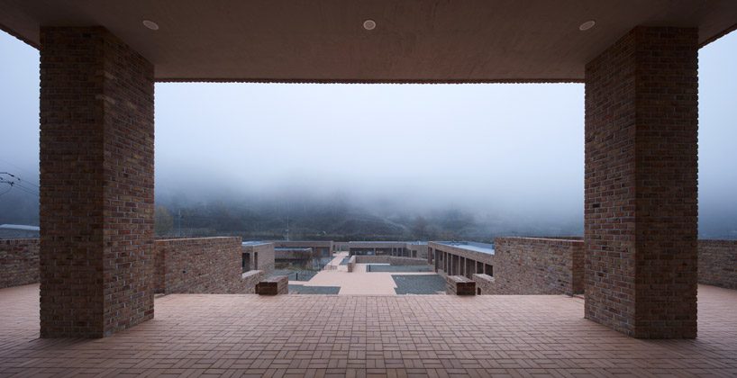 studio GAON uses 300,000 bricks to construct the jetavana buddhist temple in south korea designboom