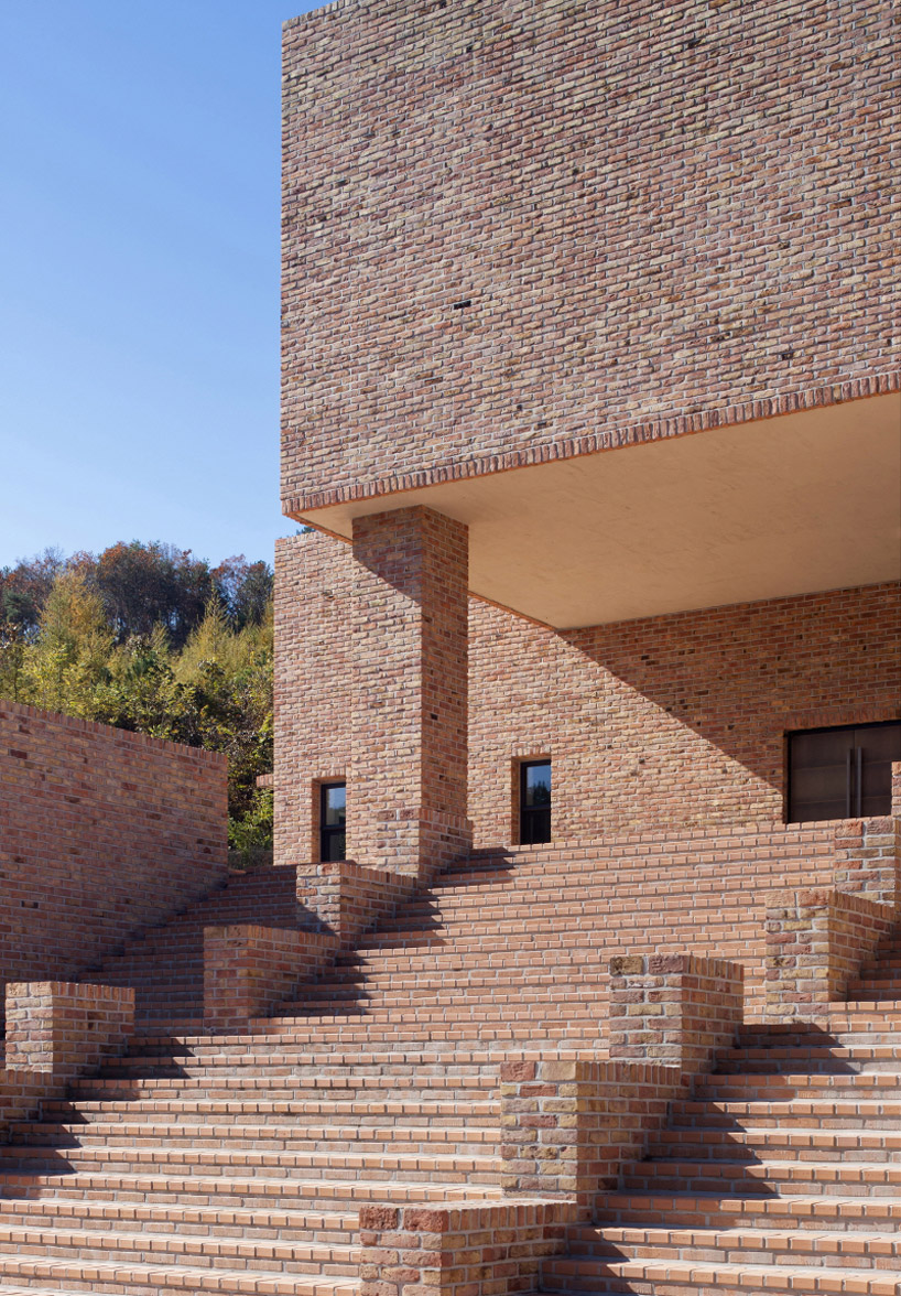 studio GAON uses 300,000 bricks to construct the jetavana buddhist temple in south korea designboom