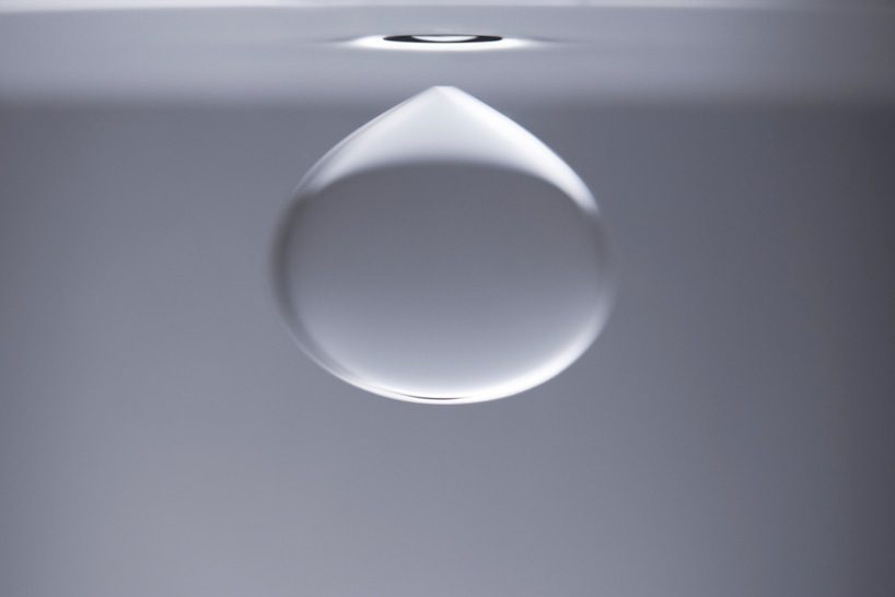 haruka misawa subverts the weight and speed of water in 'form of gravity'