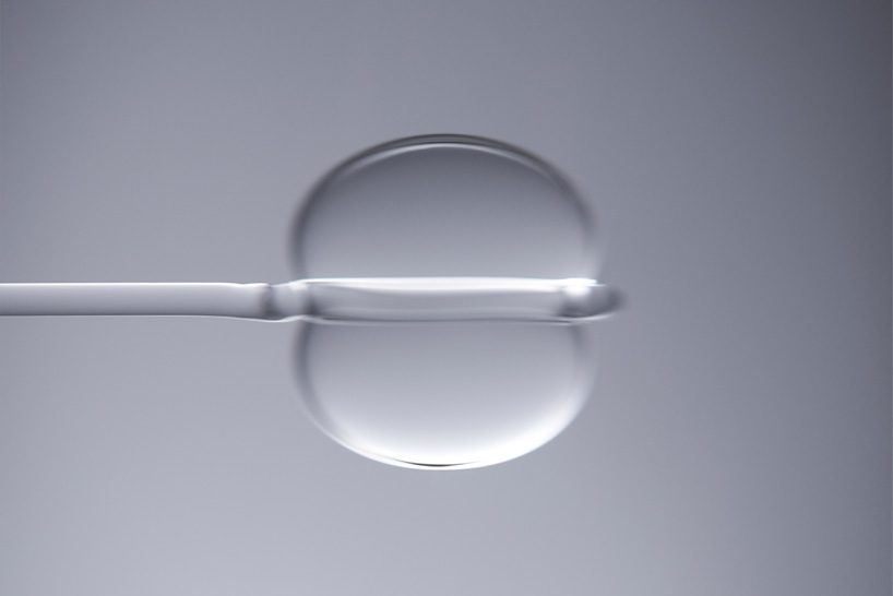 haruka misawa subverts the weight and speed of water in 'form of gravity'