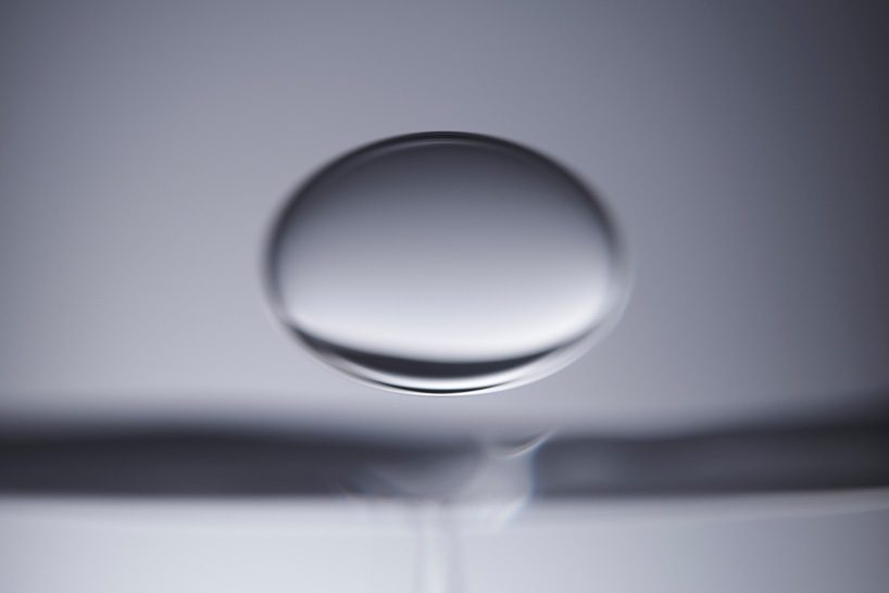 haruka misawa subverts the weight and speed of water in 'form of gravity'