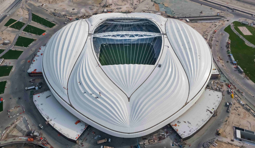 Zaha Hadids Al Wakrah Stadium Opens In Qatar Ahead Of 2022 World Cup