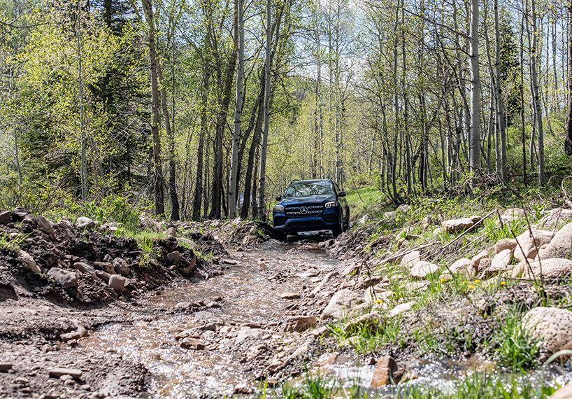 2020 mercedes-benz GLS: an off-roading utopia in utah