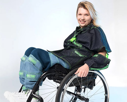 lili pázmány's streetwear garments facilitate movement for people with disabilities