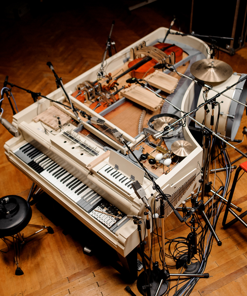 how an indie band packed 20 instruments into one vintage piano to create a hybrid orchestra