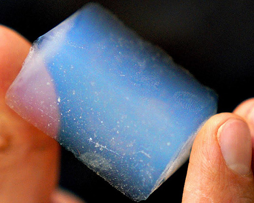 aerogel is only twice as dense as air and the lightest solid in the world