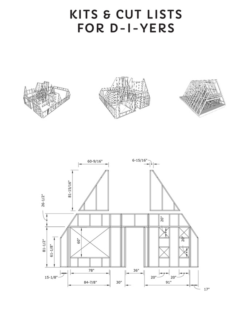 Ayfraym Is An Affordable A Frame Cabin In A Box Concept