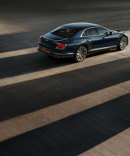 new bentley flying spur uniquely blends sportiness with limousine luxury