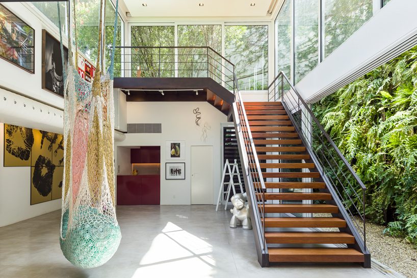BZP arquitetura creates a light-filled art gallery space in a são paulo garden designboom BZP arquitetura creates a light-filled art gallery space in a são paulo garden designboom
