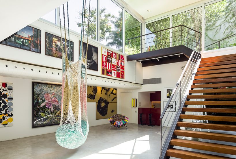 BZP arquitetura creates a light-filled art gallery space in a são paulo garden designboom BZP arquitetura creates a light-filled art gallery space in a são paulo garden designboom