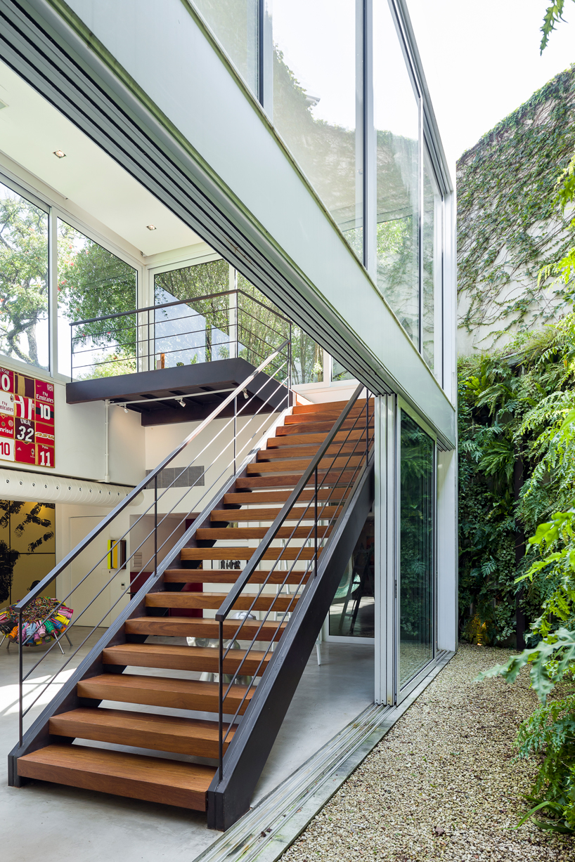 BZP arquitetura creates a light-filled art gallery space in a são paulo garden designboom BZP arquitetura creates a light-filled art gallery space in a são paulo garden designboom