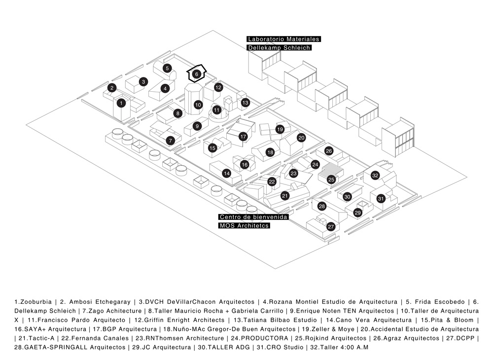 dellekamp schleich develops prototype for experimental housing in apan, rural mexico
