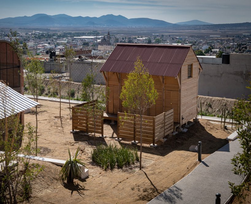 dellekamp schleich develops prototype for experimental housing in apan, rural mexico