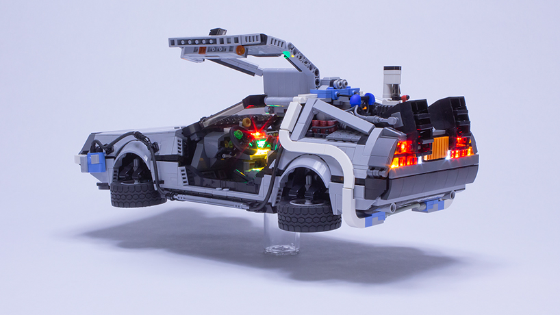 LEGO DeLorean Time Machine Includes Flux Capacitor