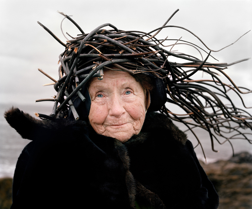 'eyes as big as platesâ photoseries turns elderly into mythical creatures absorbed by nature designboom