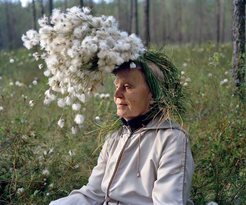 'eyes as big as platesâ photoseries turns elderly into mythical creatures absorbed by nature designboom