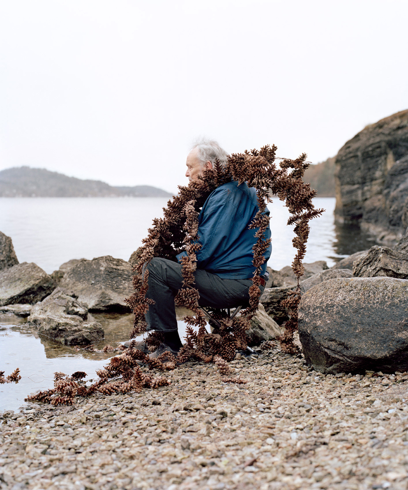 'eyes as big as platesâ photoseries turns elderly into mythical creatures absorbed by nature designboom