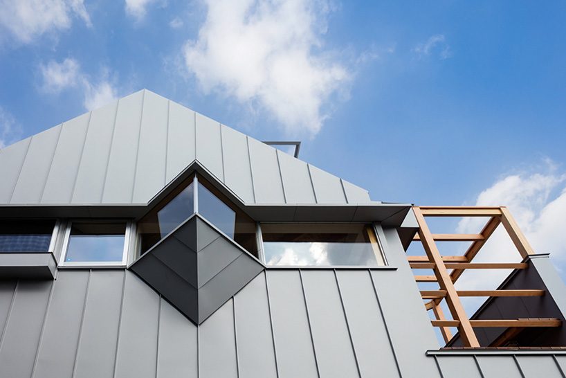 fumiaso architect & associates designs house with series of irregular spaces in kobe, japan