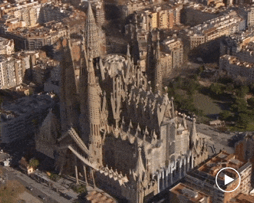 gaudi's unfinished sagrada familia gets building permit after 137 years