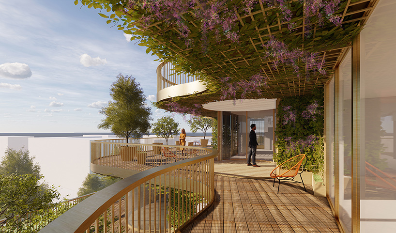 hamonic + masson plans new neighborhood as continuation of suburban paris park