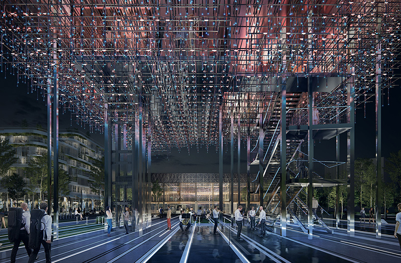 hamonic + masson plans new neighborhood as continuation of suburban paris park