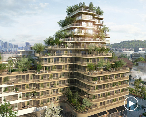 hamonic + masson plans new neighborhood as continuation of suburban paris park