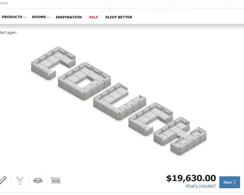 IKEA lets people design their own couch and the responses are brilliant