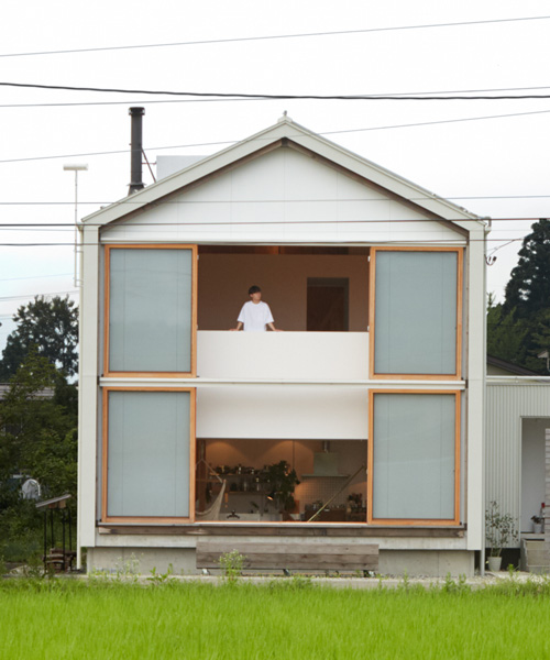 takeru shoji architects reconsiders all-season design in japanese wooden house
