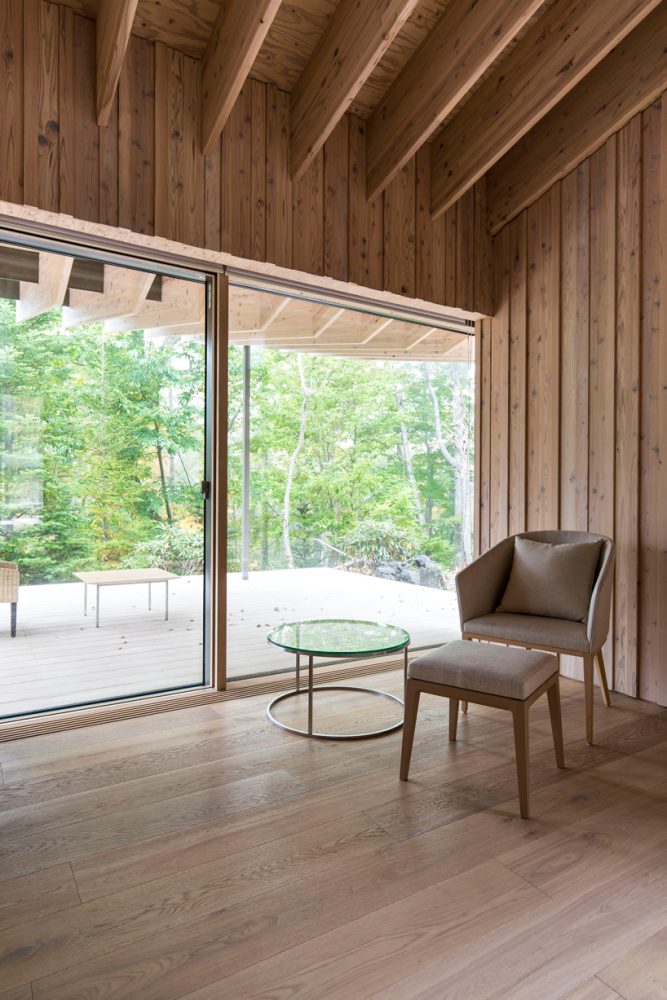 kengo kuma unveils 'furniture that blends into the surroundings' at