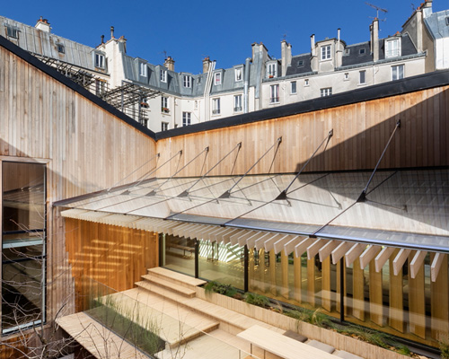 kengo kuma renovates fashion designer kenzo takada's parisian residence