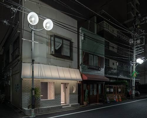 kosaku matsumoto turns tokyo barbershop into cave-like retail space