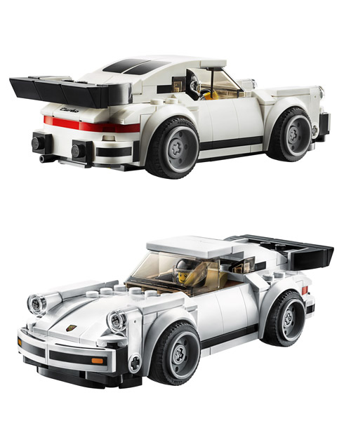LEGO gives brick form to the 1974 porsche 911 turbo