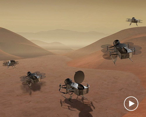 NASA will launch eight-rotor dragonfly drone to explore titan