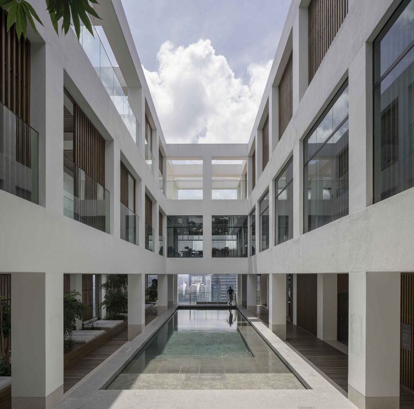 neri & hu inserts a lush internal courtyard into the alila bangsar hotel in kuala lumpur designboom