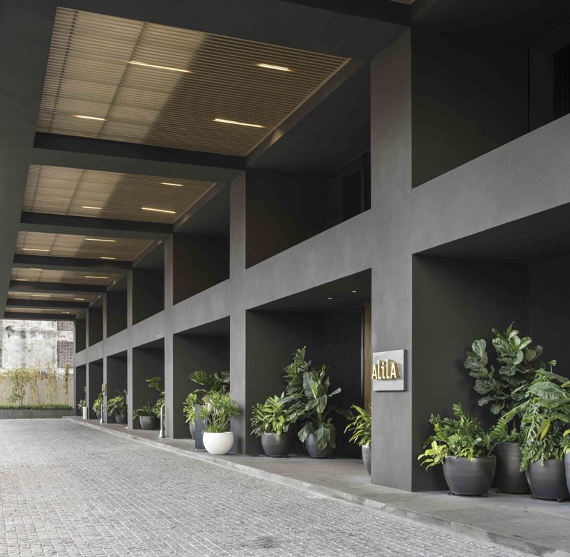 neri & hu inserts a lush internal courtyard into the alila bangsar hotel in kuala lumpur designboom