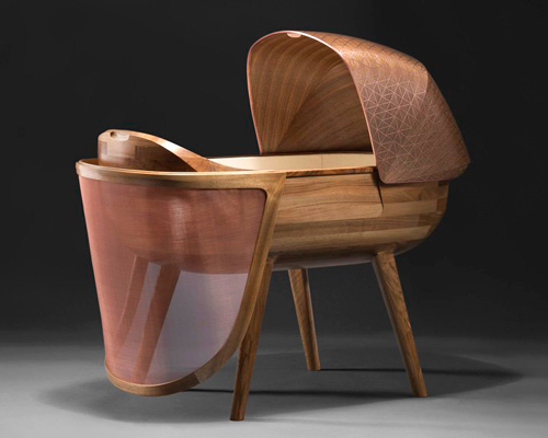 the 'argo crib' uses weaves of copper to protect infants from electromagnetic radiation