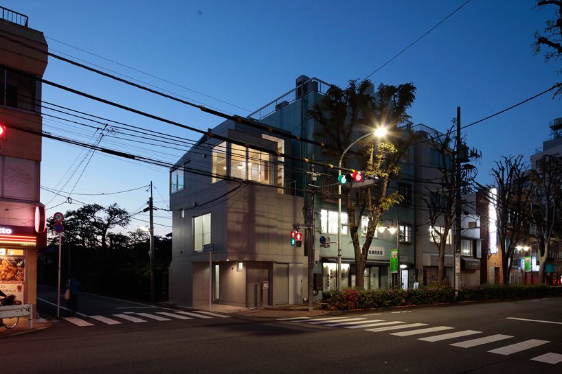 ondesign partners builds compact urban cabin with concrete and wood in tokyo