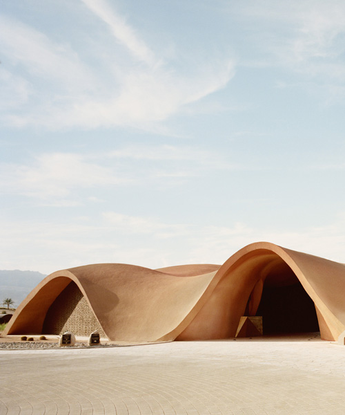 dune-like forms articulate oppenheim architecture's golf clubhouse in jordan